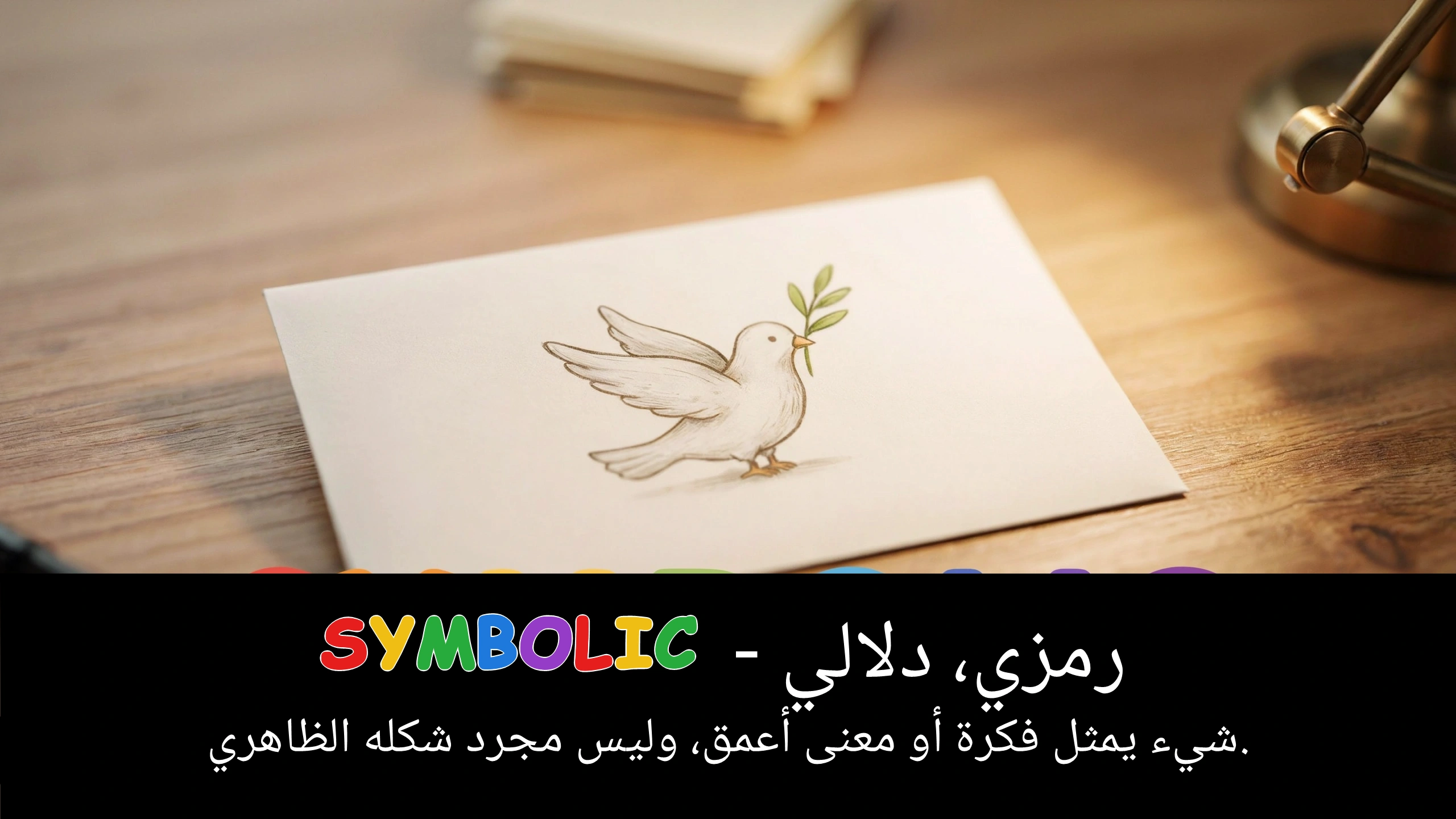 Arabic Illustration for symbolic
